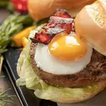 Egg Bacon Burger